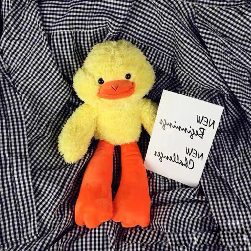 Plush Green Frog Long-legged Duck Stuffed Toy - 30cm