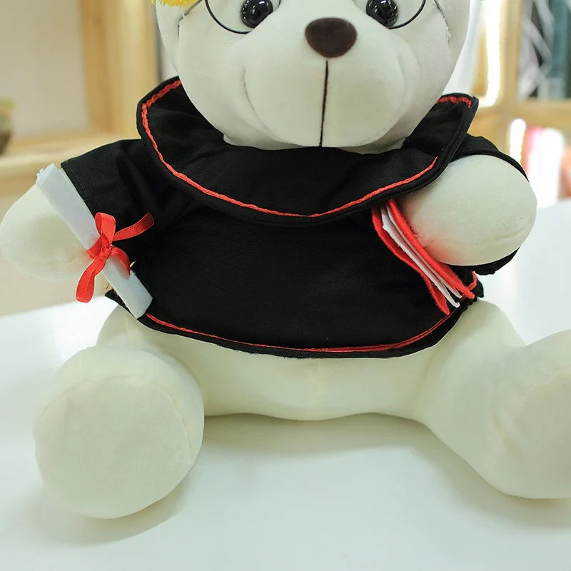 Plush Graduation Teddy Bear Stuffed Toy - 18/23cm