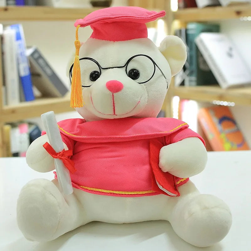 Plush Graduation Teddy Bear Stuffed Toy - 18/23cm