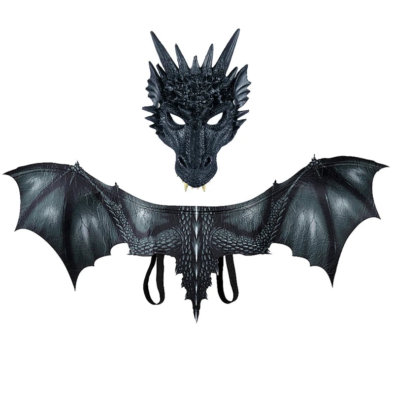 Adult Dragon Wing Mask Costumes
