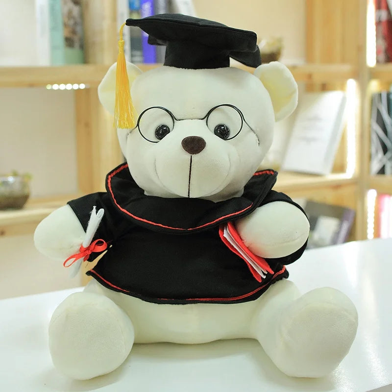 Plush Graduation Teddy Bear Stuffed Toy - 18/23cm
