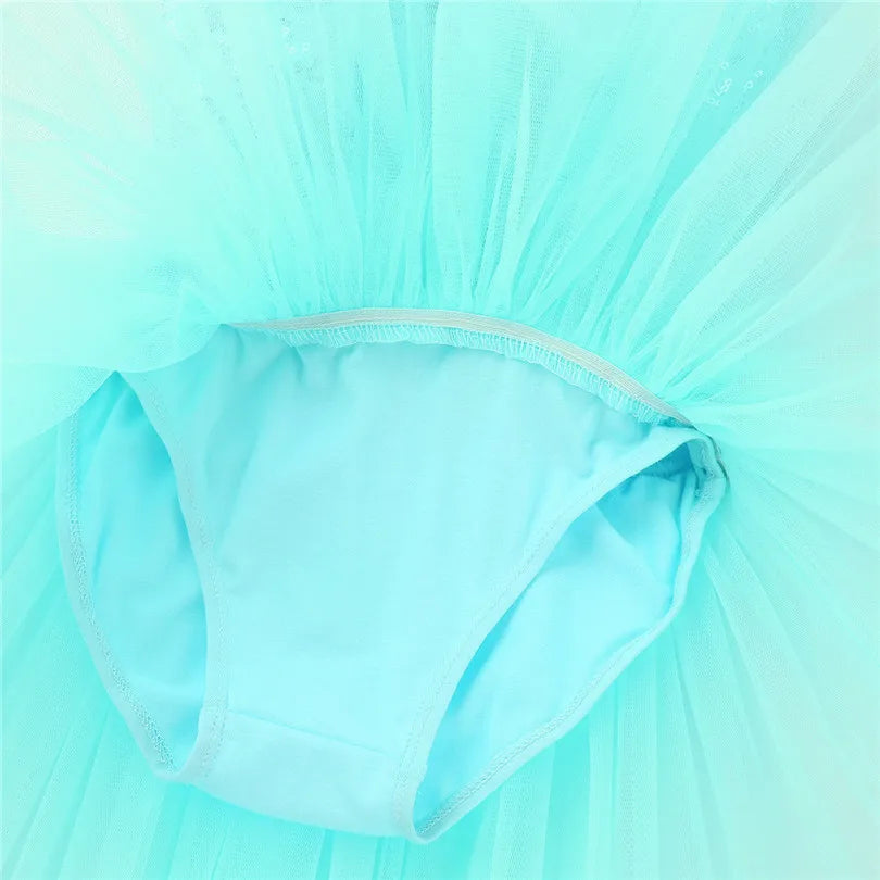 Girls Sequin Ballet Tutu Ballet Dance Costume (Age 3-8YRS)