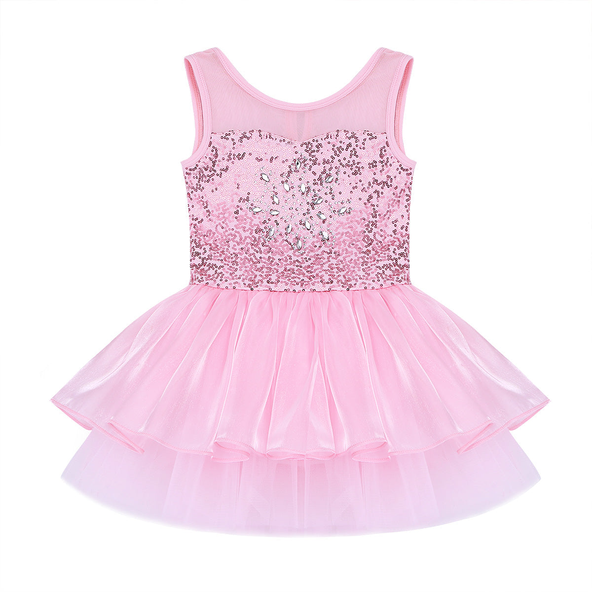 Girls Sequin Ballet Tutu Dress (Age 3-14YRS)