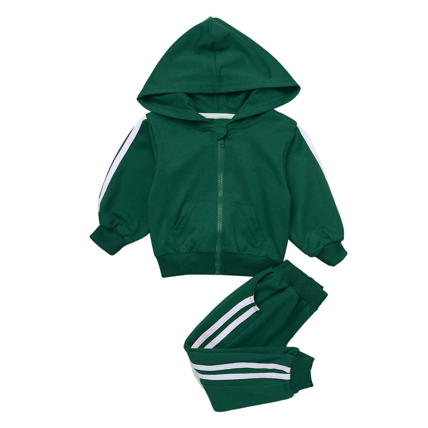 Boys / Girls Tracksuit Set (Age 12M-10YRS) Green