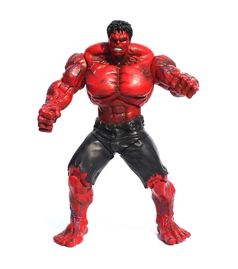 Marvel Super Hero Avenger Red Incredible Hulk 10" Action Figure Red
