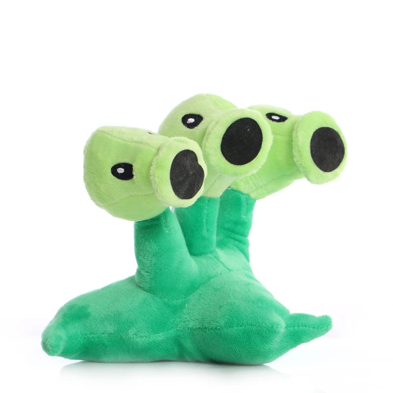 Plush Plants vs Zombies Peashooter Stuffed Toy - 18cm 2