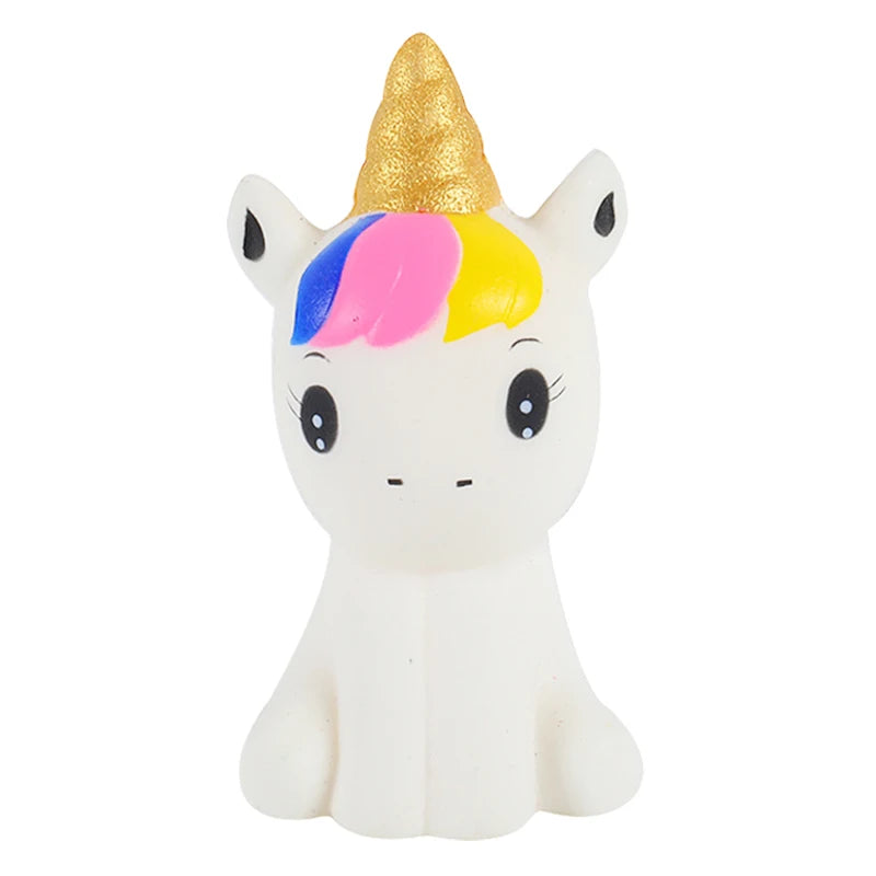 Anboor Squishies Unicorn Horse Galaxy Squishy Gold