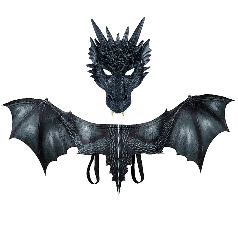 Adult Dragon Wing Mask Costumes Adult Size One Size