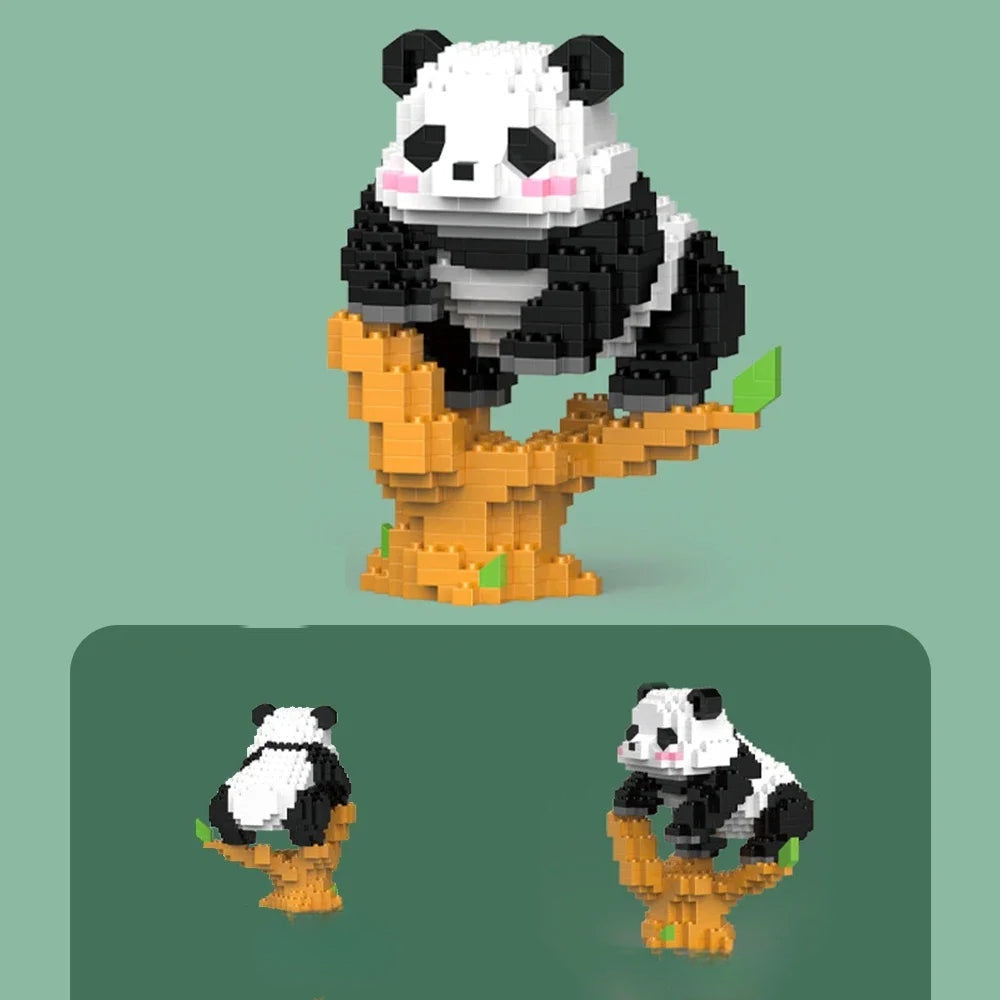 Panda Building Blocks Set DIY Tou W1117