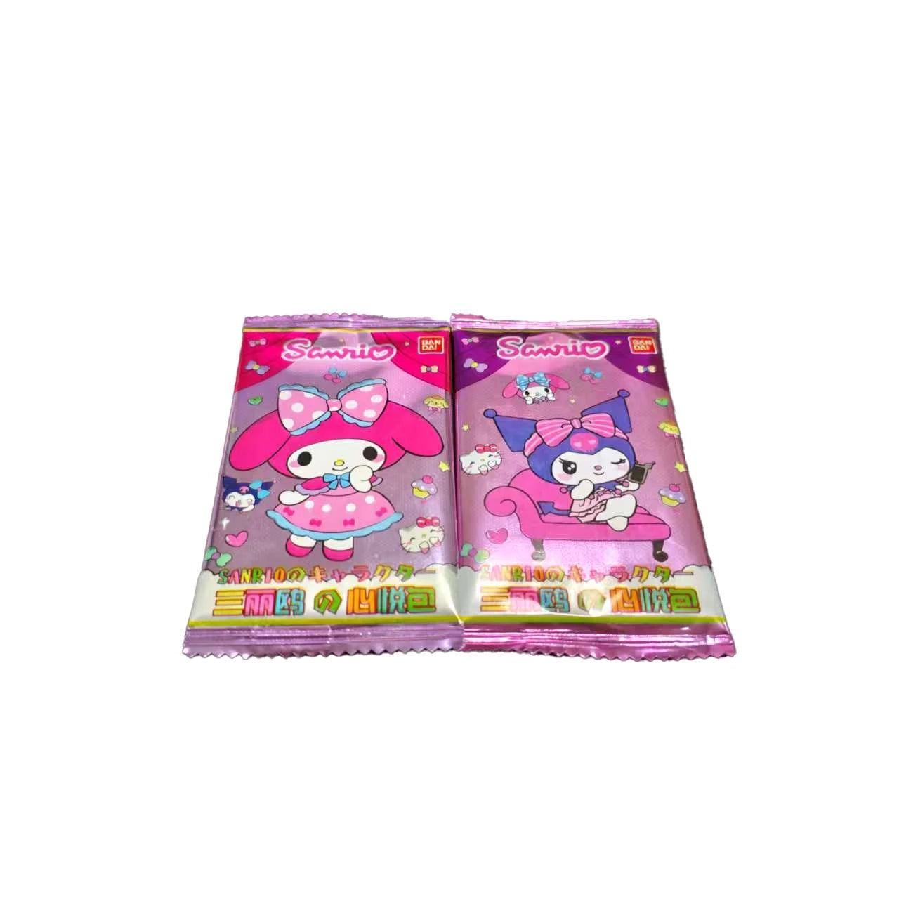 Sanrio Trading Cards Featuring Kuromi, Hello Kitty, and My Melody 1 Bag