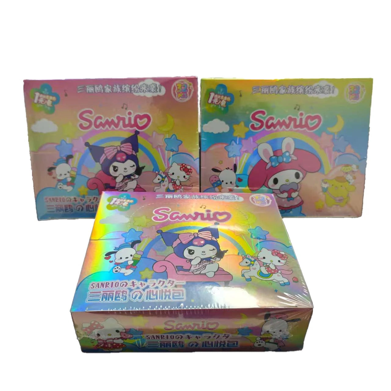 Sanrio Trading Cards Featuring Kuromi, Hello Kitty, and My Melody 3 Box