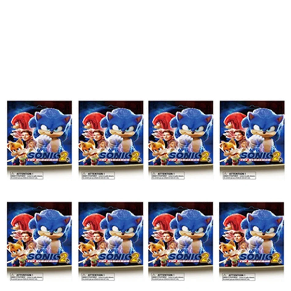Sonic the Hedgehog 2 Blind Bags likely Collectible Figures 8 Pack