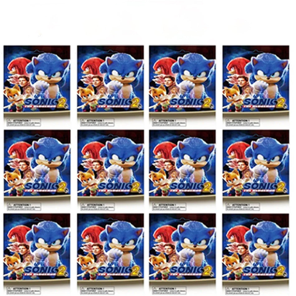 Sonic the Hedgehog 2 Blind Bags likely Collectible Figures 12 Pack