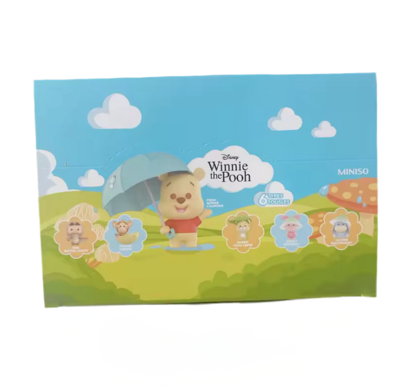 MINISO Disney Winnie the Pooh Rainy Season Blind Box 6 Pack