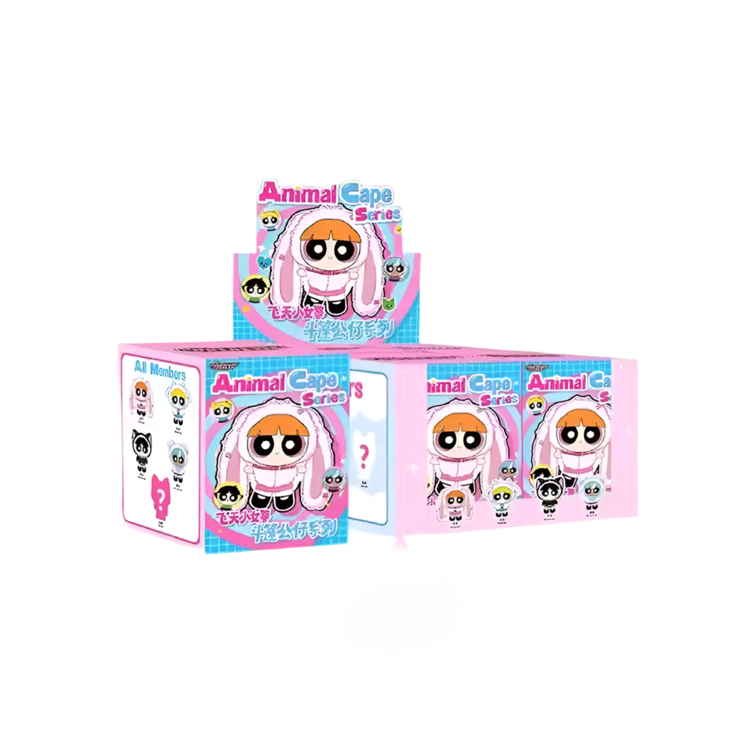 The Powerpuff Girls Animal Cape Vinyl Plush Series Deluxe Gift Box