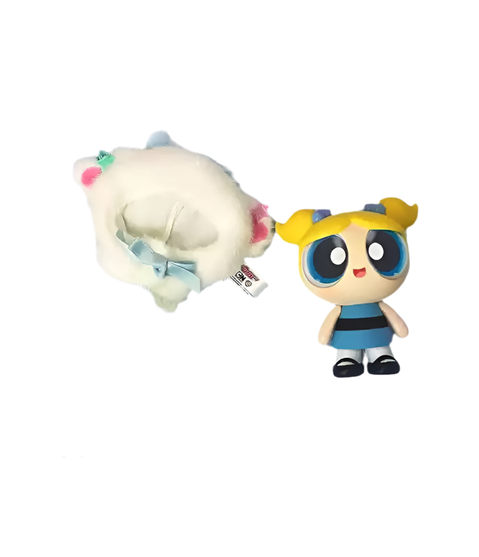 The Powerpuff Girls Animal Cape Vinyl Plush Series Sparkling Bubbles