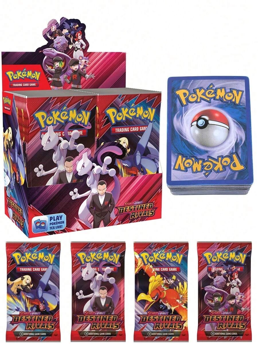Pokémon TCG: Scarlet & Violet—Destined Rivals Booster Trading Cards – Teeny  Bumps