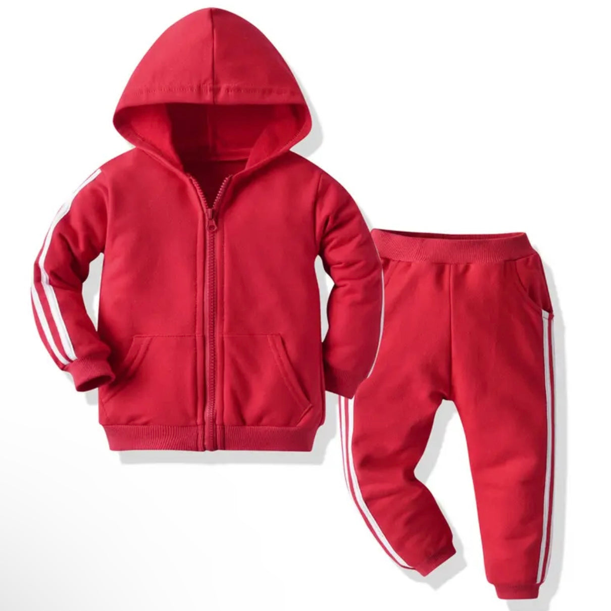 Boys / Girls Tracksuit Set (Age 12M-10YRS) Red
