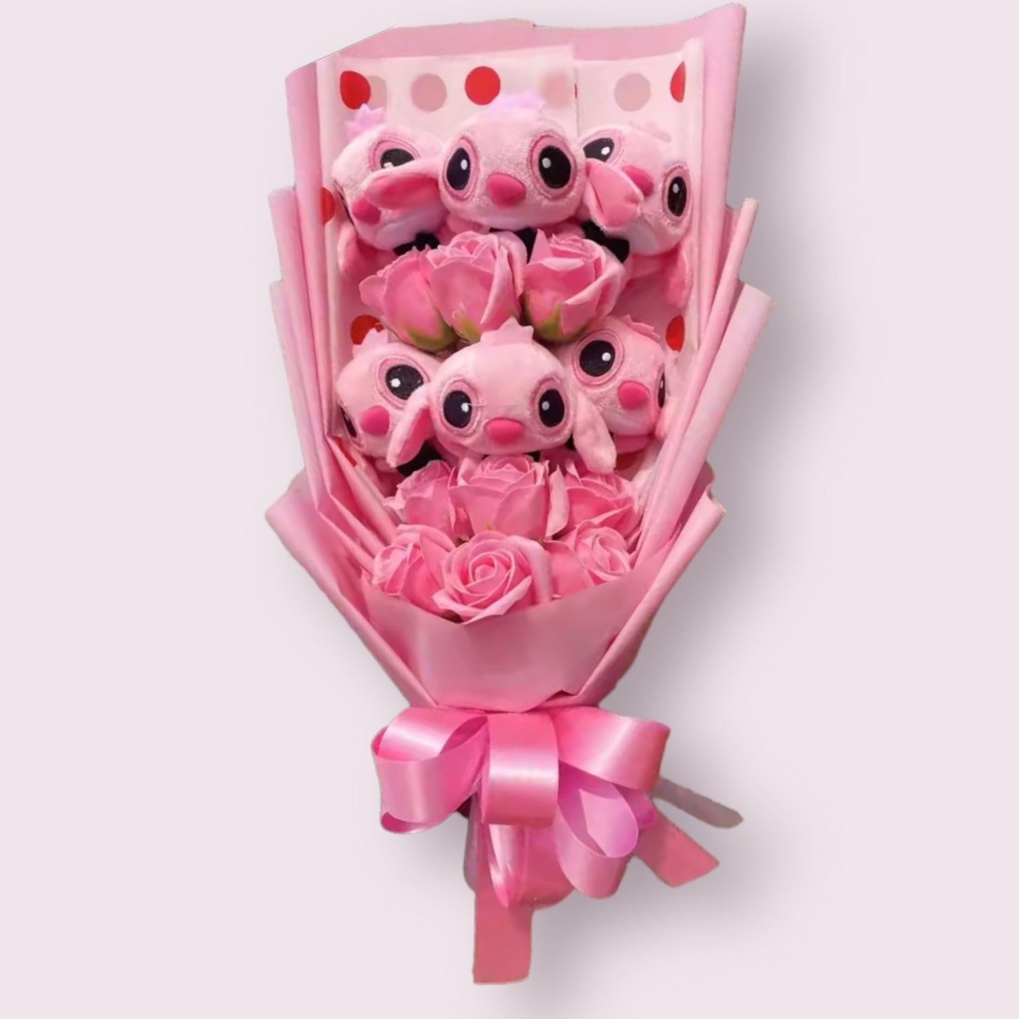 Stitch Teddy Plush Flower Gift Bouquet – in Gift Box 2
