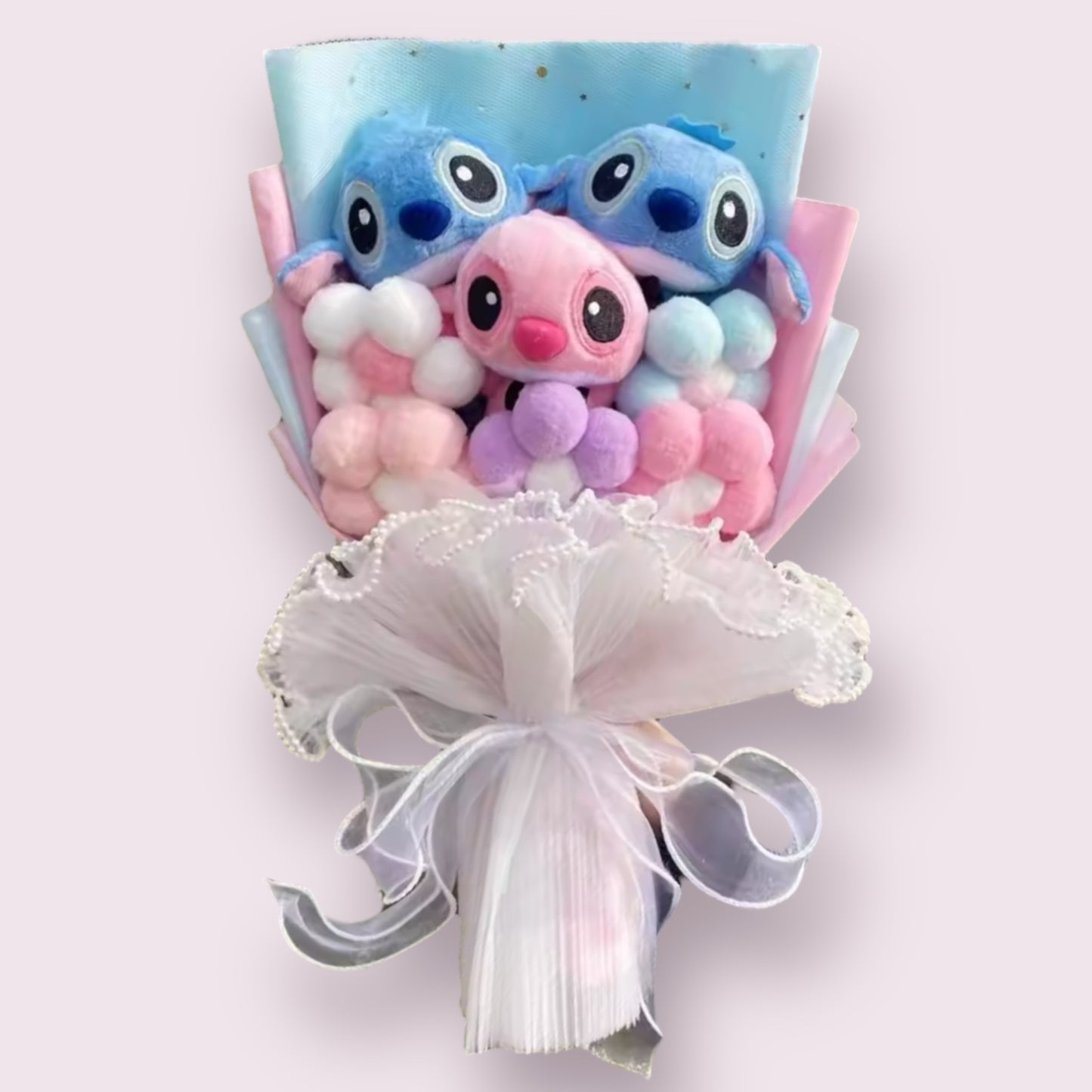 Stitch Teddy Plush Flower Gift Bouquet – in Gift Box 5