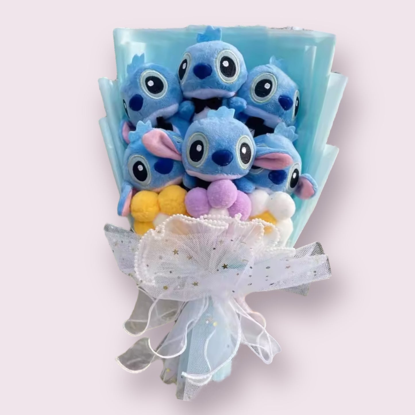 Stitch Teddy Plush Flower Gift Bouquet – in Gift Box 6
