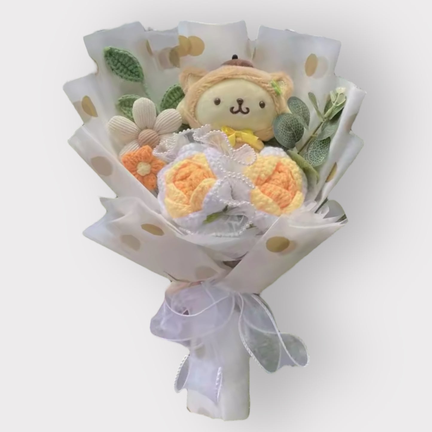 Sanrio Plush Flower Gift Bouquet – My Melody, Kuromi & Cinnamoroll | 40cm in Gift Box Multicolor 8