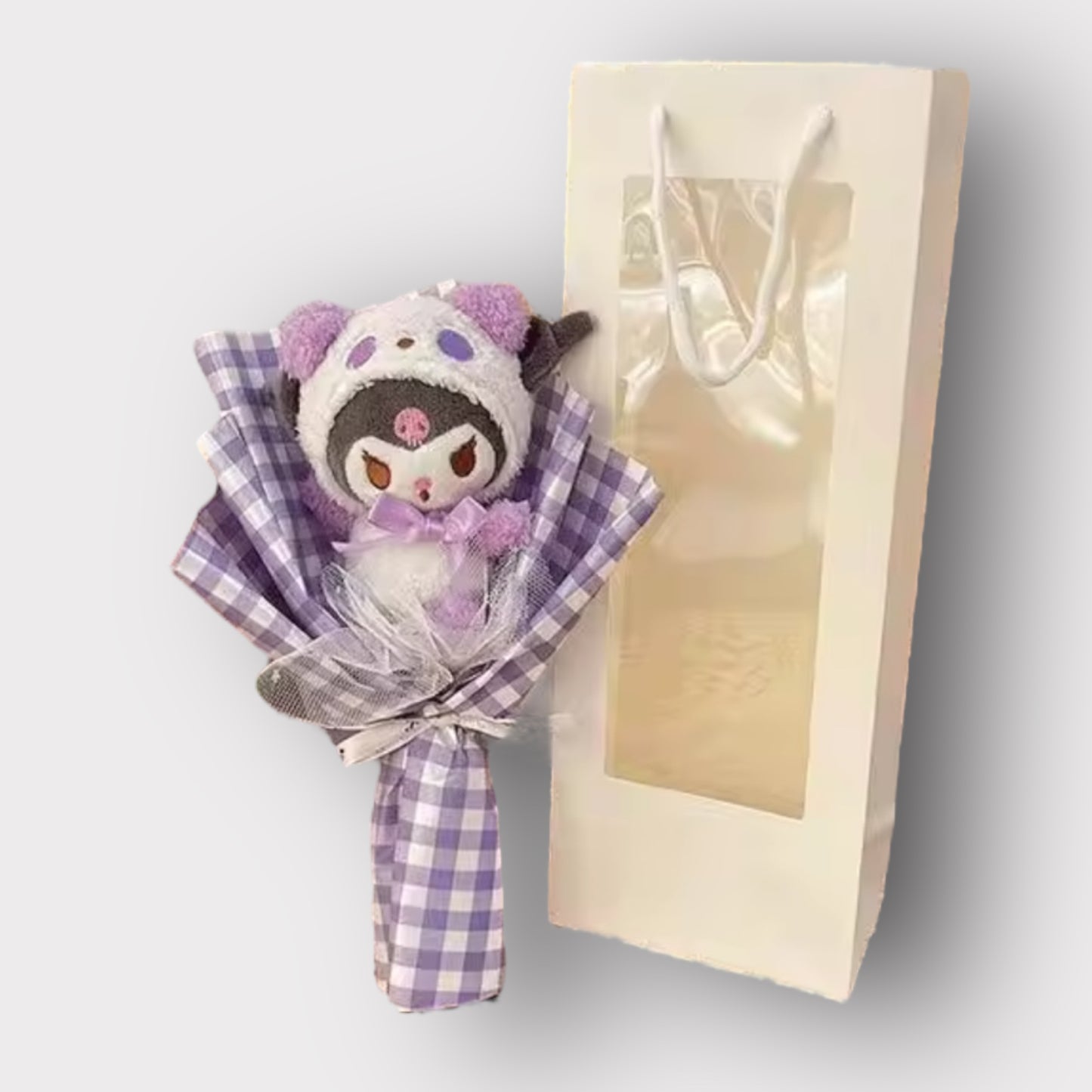 Sanrio Plush Flower Gift Bouquet – My Melody, Kuromi & Cinnamoroll | 40cm in Gift Box Multicolor 14