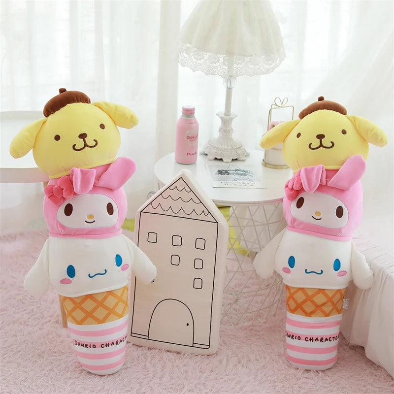 Plush Pillow Miss Kitty Stuffed Toy - 65cm