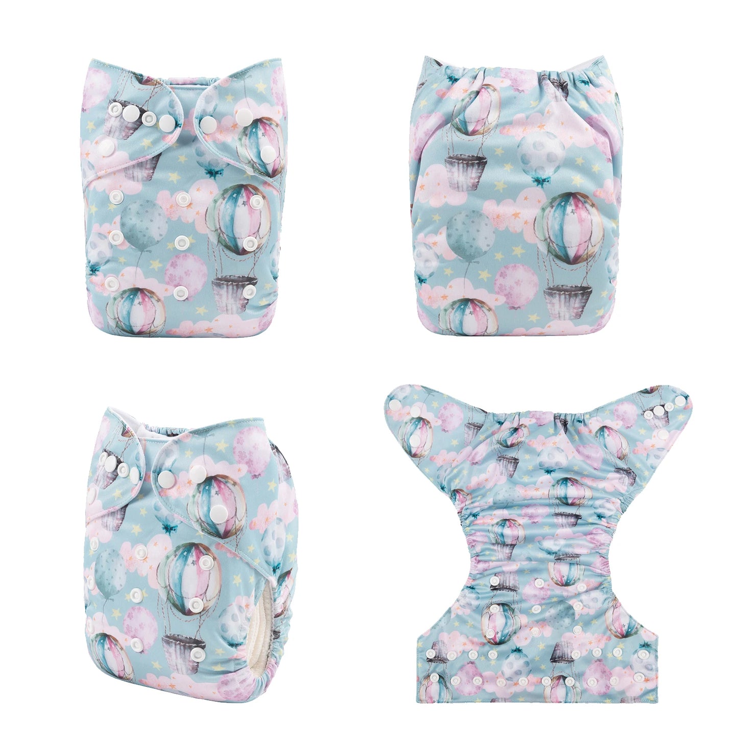 Washable Baby Nappy Eco-friendly With Microfiber Insert YDP112