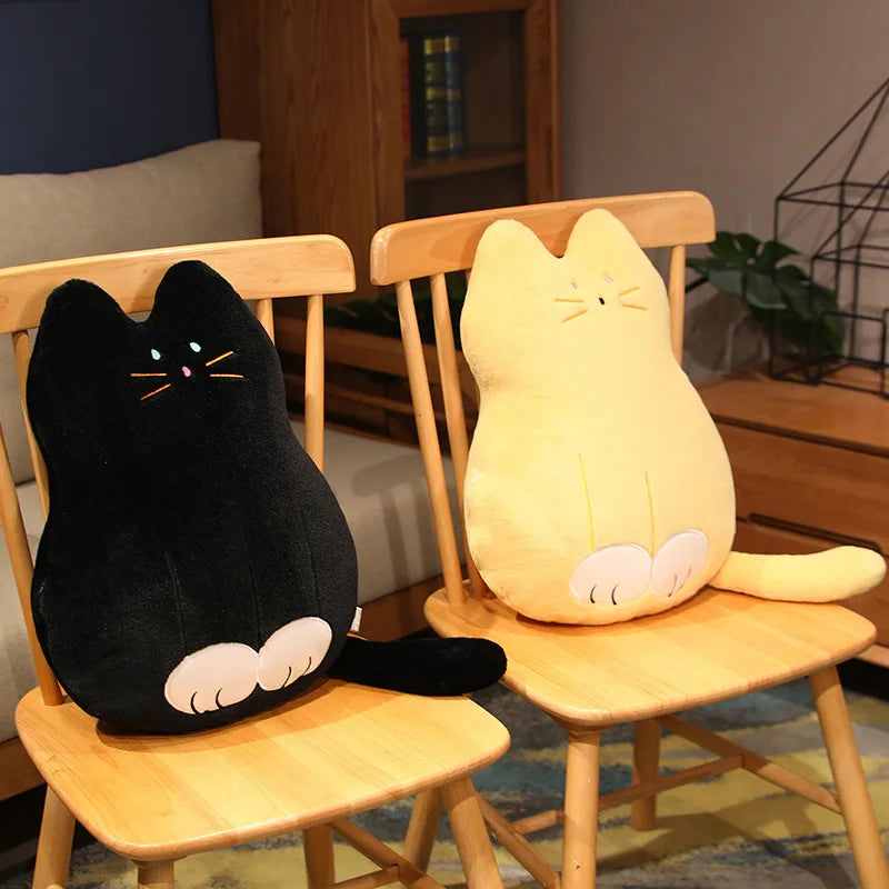 Plush Cat Pillow Stuffed Toy - 48*35CM