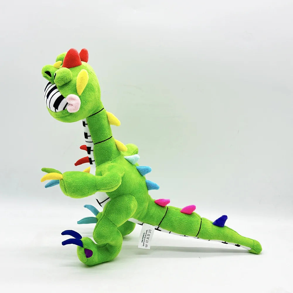 Pianosaurus Game Time Nightmare Critters Game Periphery Piano Dinosaur Plush PP Cotton Model Kawaii Ornament Birthday Gifts Toys