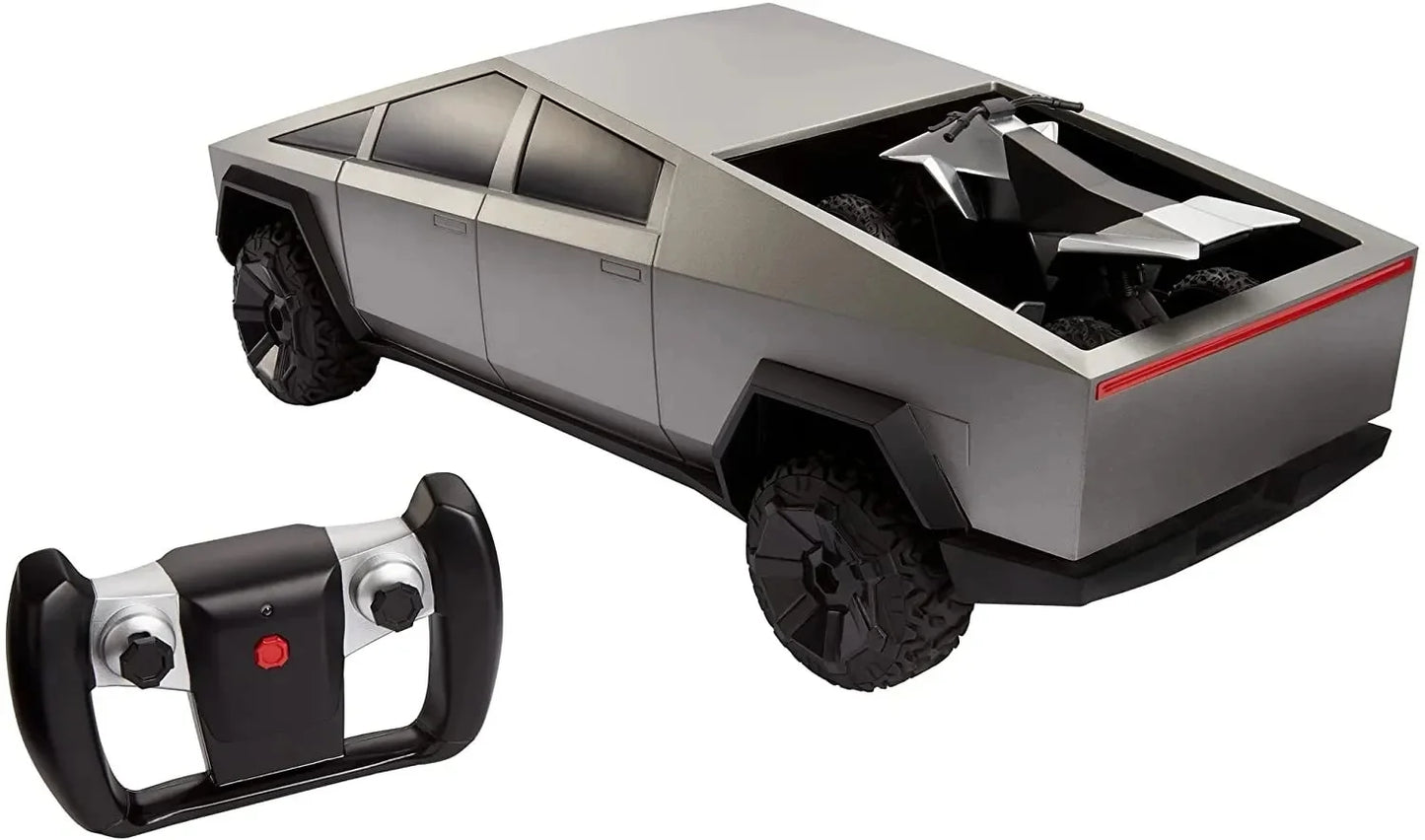 Hot Whells 1:12 Rc Cybertruck Toy Car