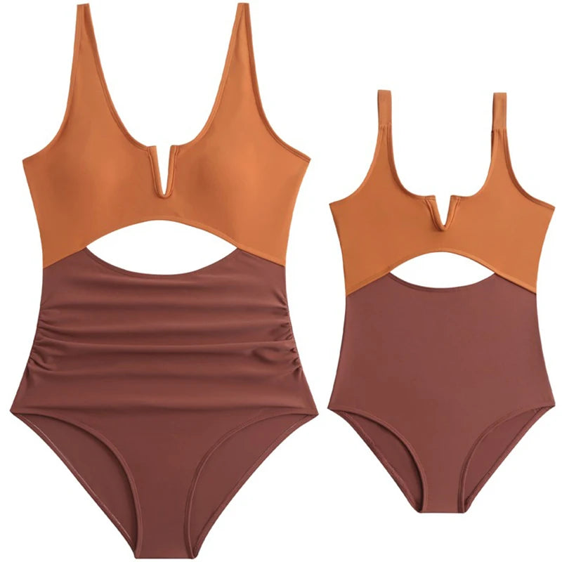 Mother & Daughter Matching Swimsuits (Mommy & Me)