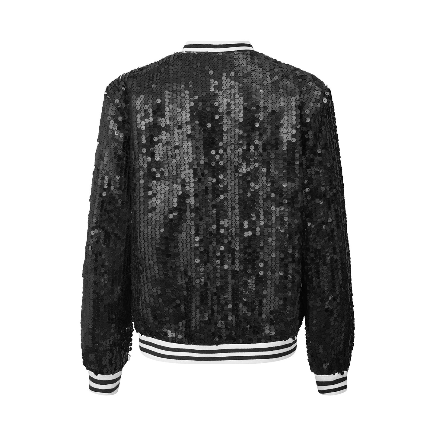 Girls Sequins Baseball Bomber Jackets (Age 6-16 YRS)