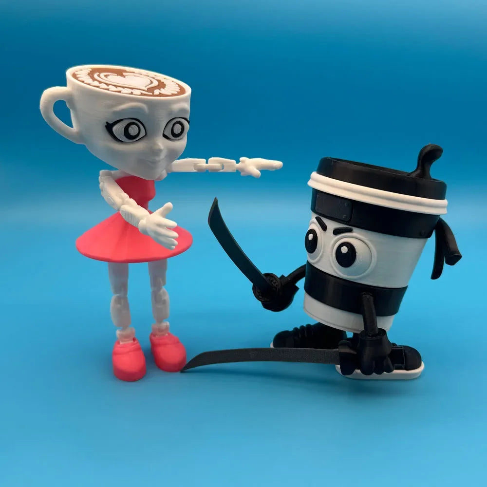 Upgraded Tung Tung Tung Sahur Figurine Ballerina Cappuccino Action Figure Tralalero Tralala Anime Figure Desk Ornament Toys Gift