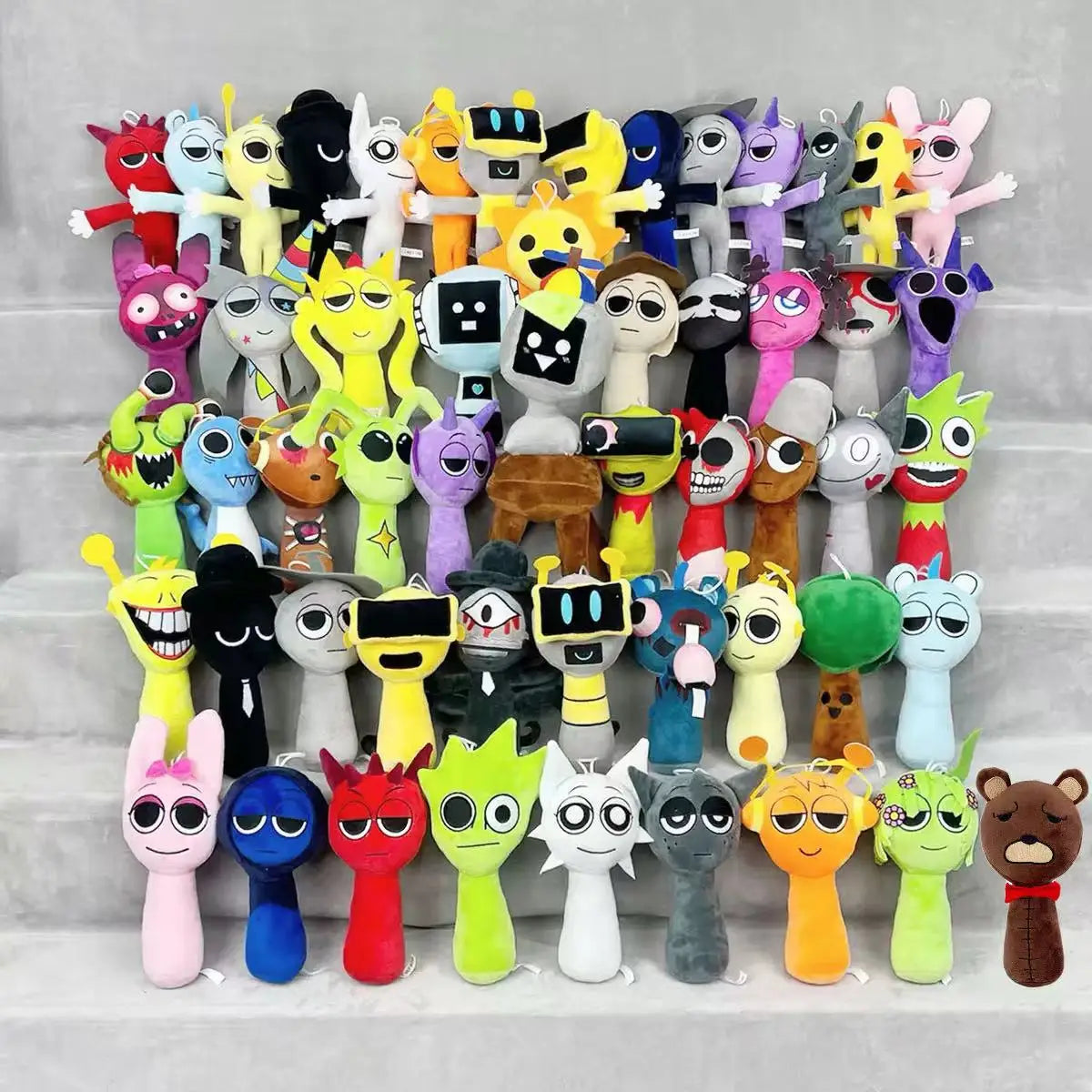 Plush Sprunki Incredibox Stuffed Toys