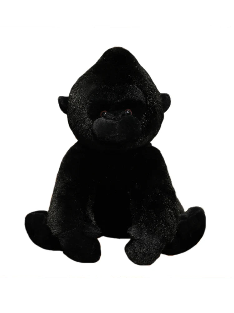 Plush Black Monkey Chimpanzee Stuffed Toy 22cm-32cm Black