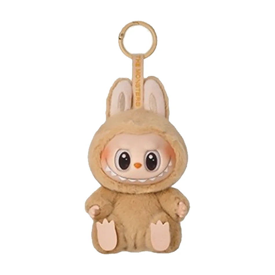 Plush Labubu Stuffed Toy & Labubu Exciting Macaron Pendant - 35cm