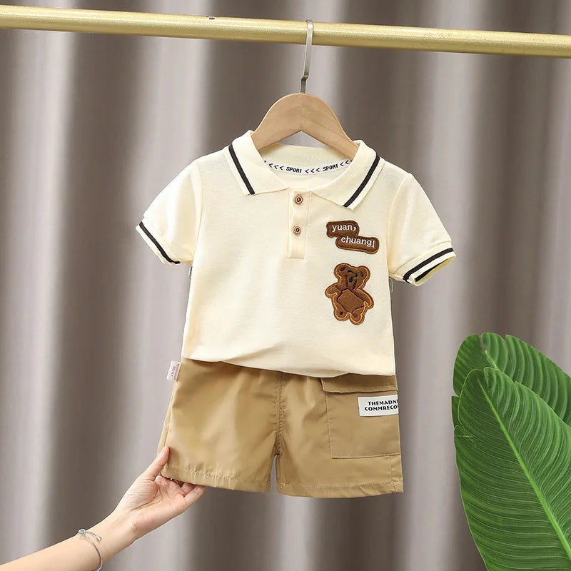 Boys T-shirt + Shorts Set (Age Newborn-5 YRS)