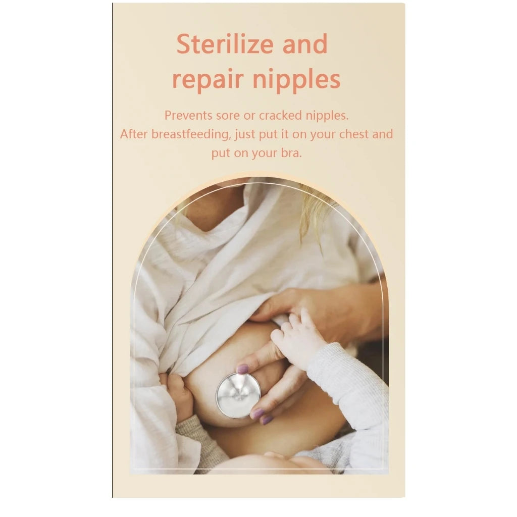 The Silver Nursing Cups Shields Breast Feeding