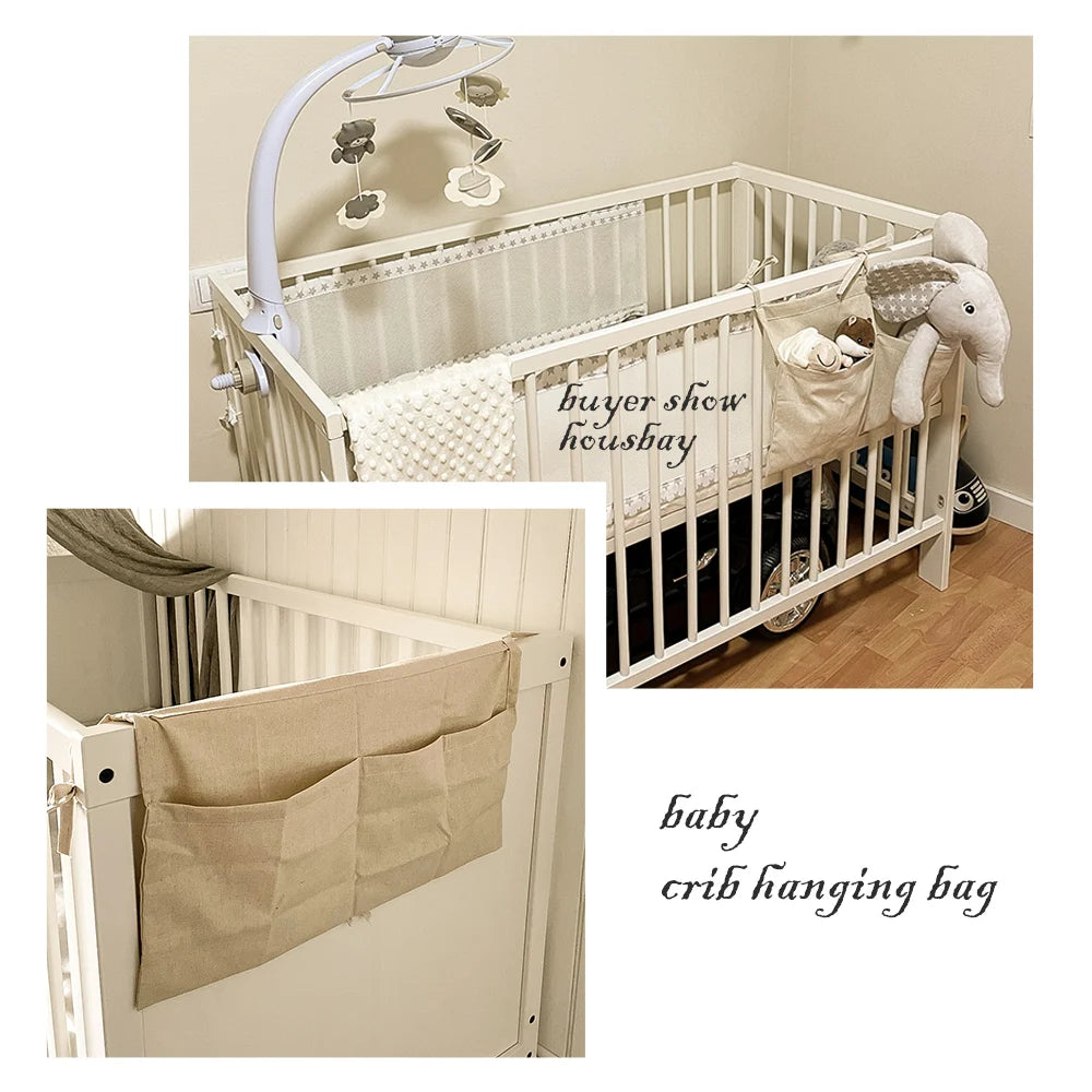 Baby Crib Storage Hanging Bag