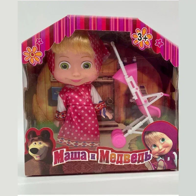 Mashas and The Bear Toy Classic Set Anime model C1-Red