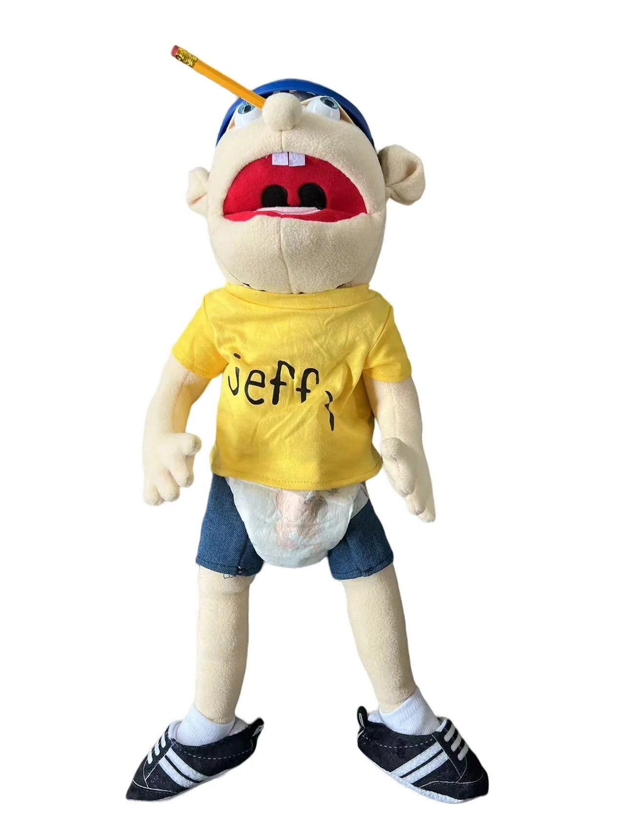 Plush Large Jeffy Boy Stuffed Toy - 60cm