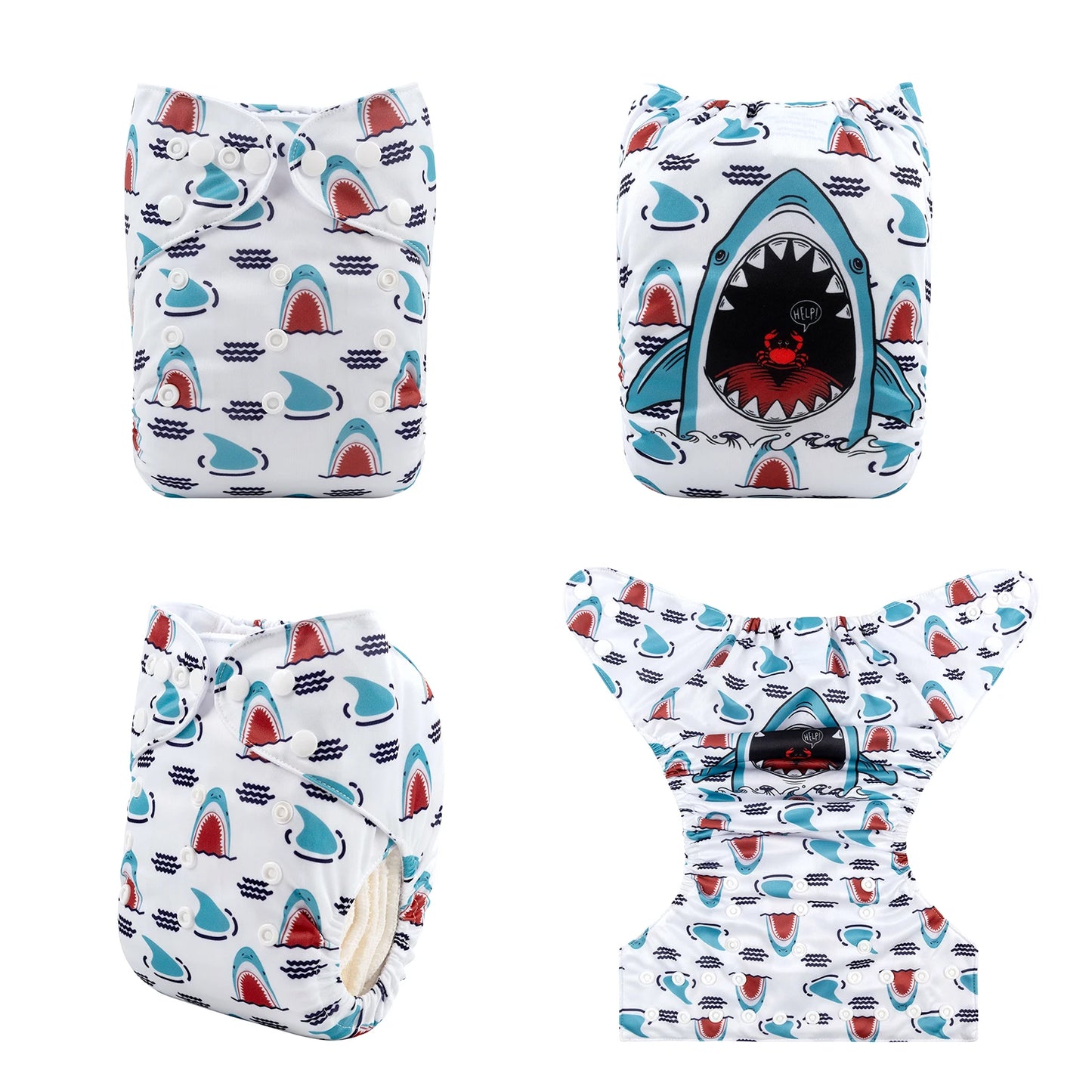 Washable Baby Nappy Eco-friendly With Microfiber Insert YDP121