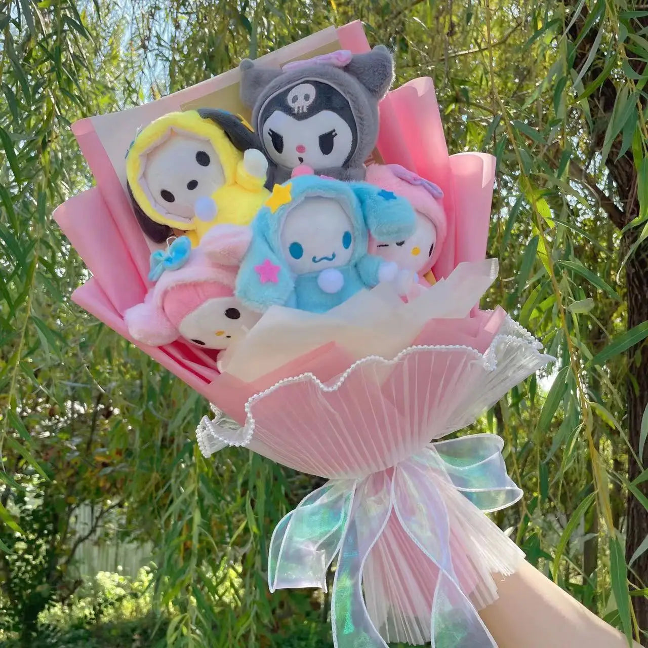 Plush Melody Stuffed Toy Flower Gift Bouquet 1
