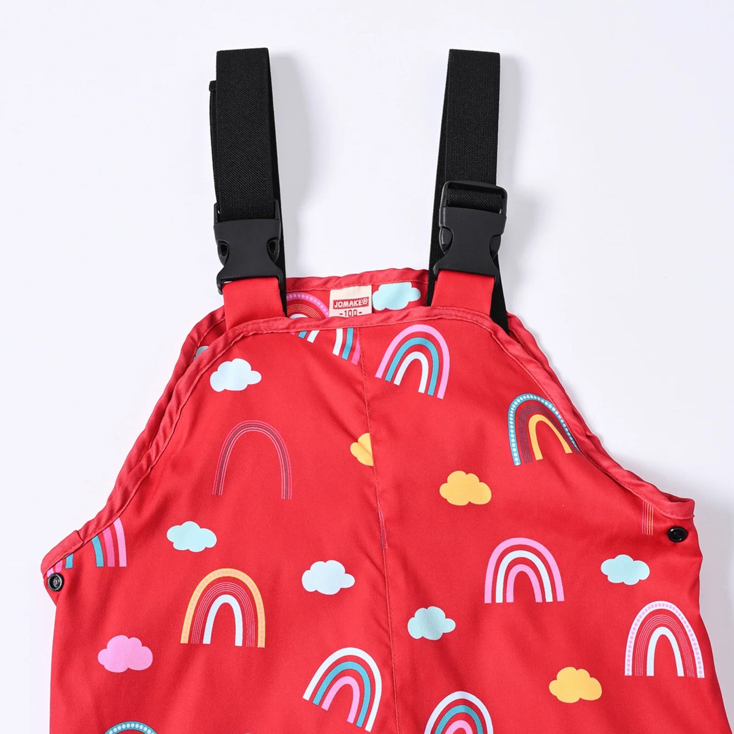 Toddler Rain Adjustable Printed Waterproof Trousers Overalls (Age 18M-6YRS)