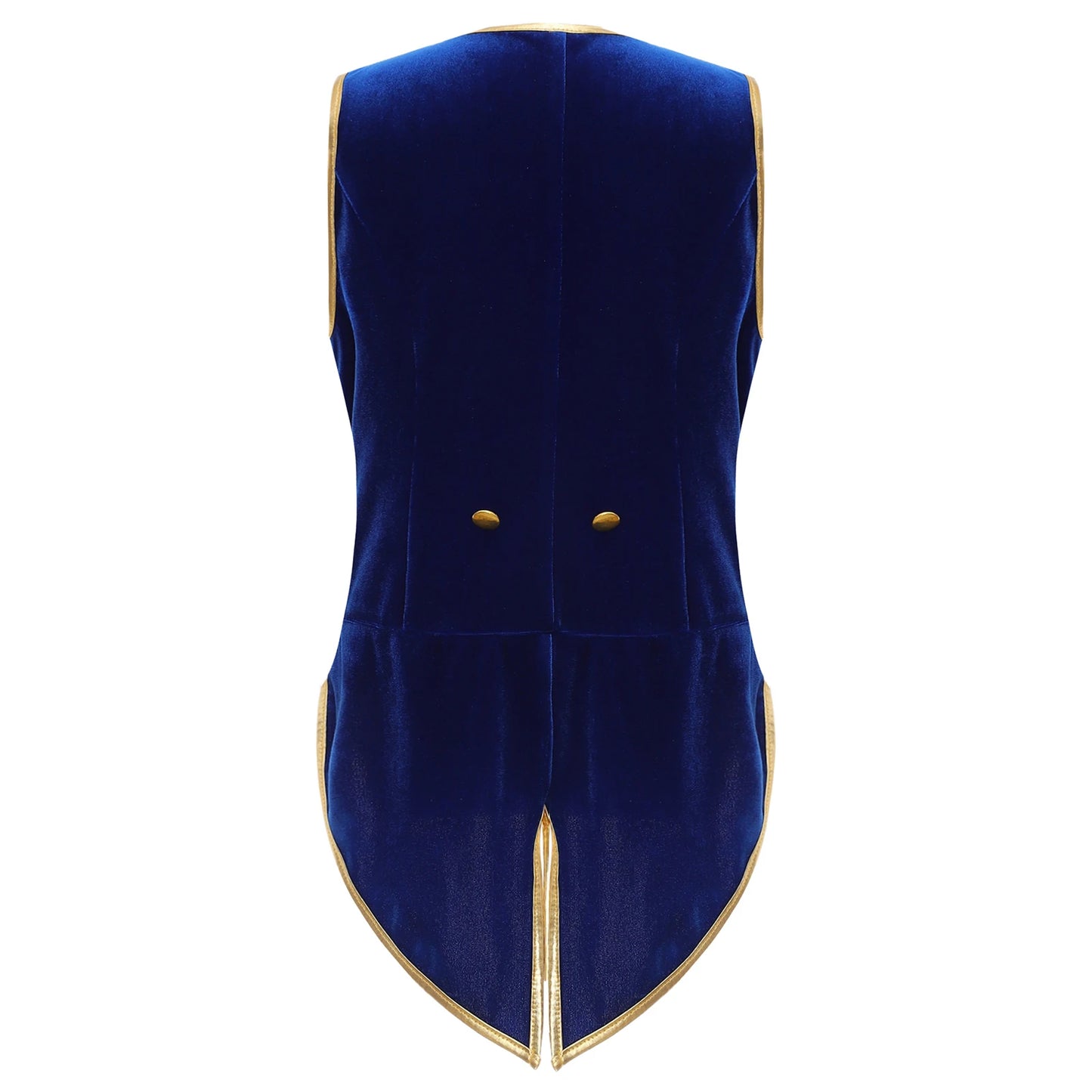 Boys Medieval Renaissance Tailcoat Vest Costume (Age 6-16YRS)