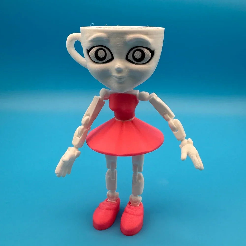 Upgraded Tung Tung Tung Sahur Figurine Ballerina Cappuccino Action Figure Tralalero Tralala Anime Figure Desk Ornament Toys Gift