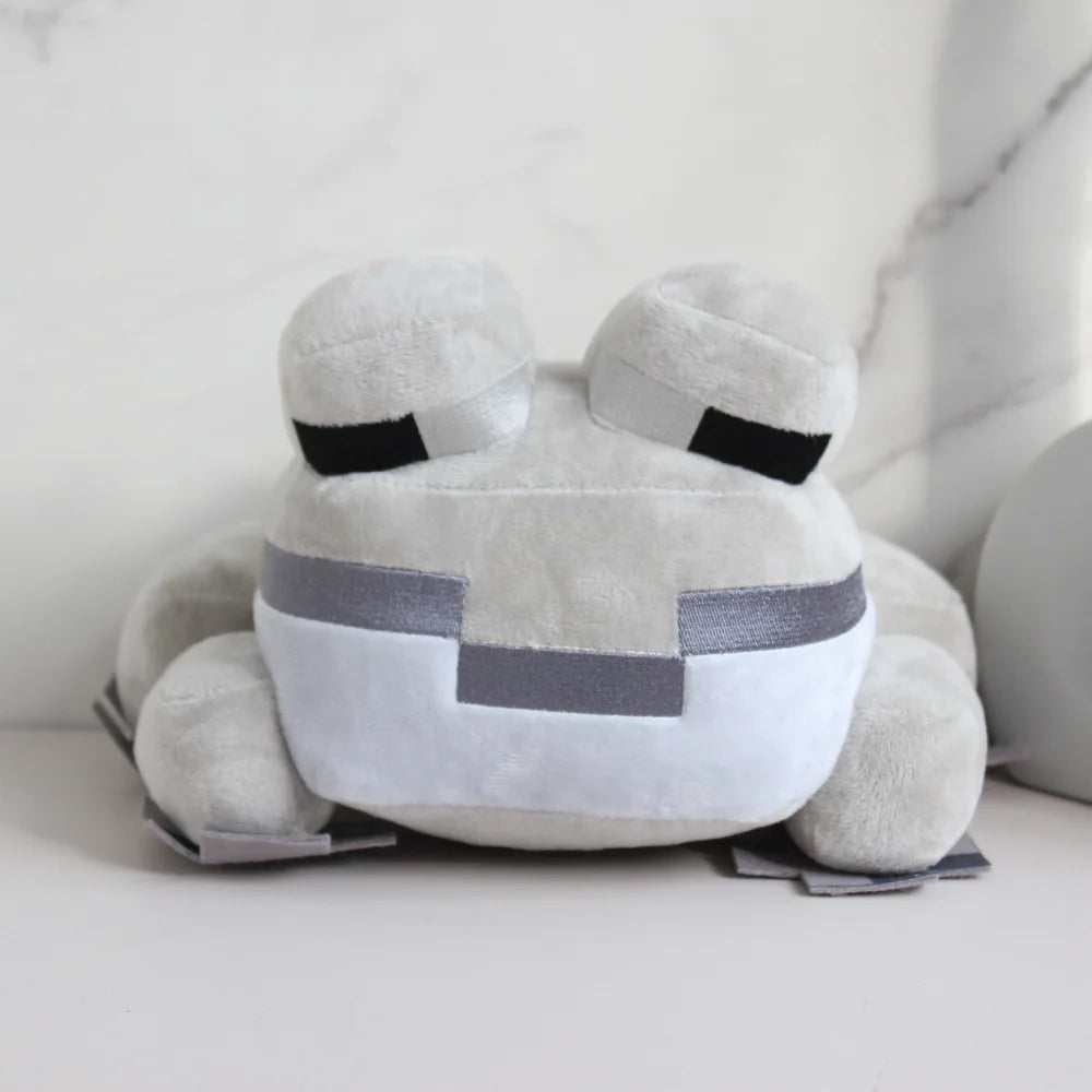Plush Frog Stuffed Toy - 20cm Grey