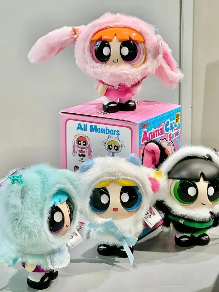 The Powerpuff Girls Animal Cape Vinyl Plush Series